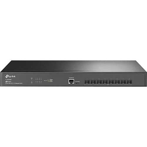 TP-Link SX3008F Omada Aggregation 8-Port 10GE SFP+ L2+ Managed Switch