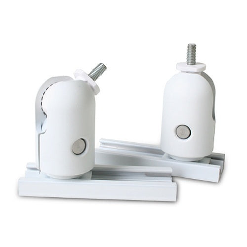 Episode ES-BRKT-BALL-WHT Swivel Ball Bracket for Speakers up to 10 lb, 1-Pair, White
