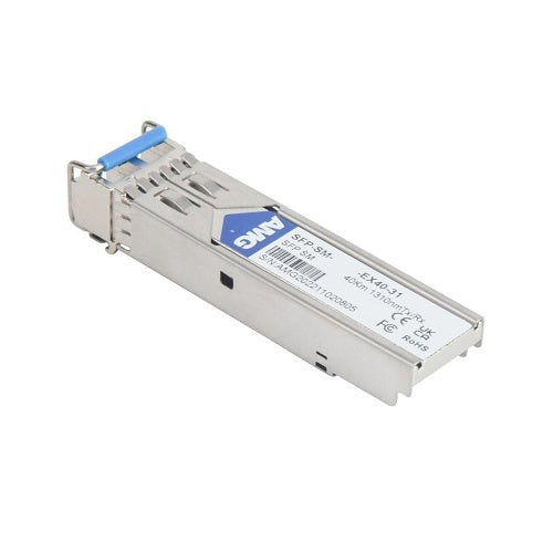 AMG Systems SFP-SM-2.5G-EX40-31 Singlemode, LC Connector, 1310nm Tx / 1310nm Rx, 2.5Gb, 1-Fiber, 40Km