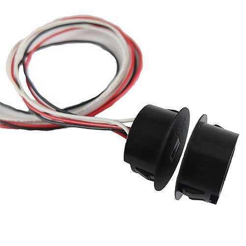 Magnasphere MSS-301C-WG-GREY 1\\" Recessed with 1 switch, 1 Closed Loop with Extended Reach Magnet (5/8\\"min gap), Grey