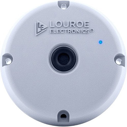Louroe LE-870 Digifact A, Ceiling Mount Digital IP Microphone with Audio Analytics Capability