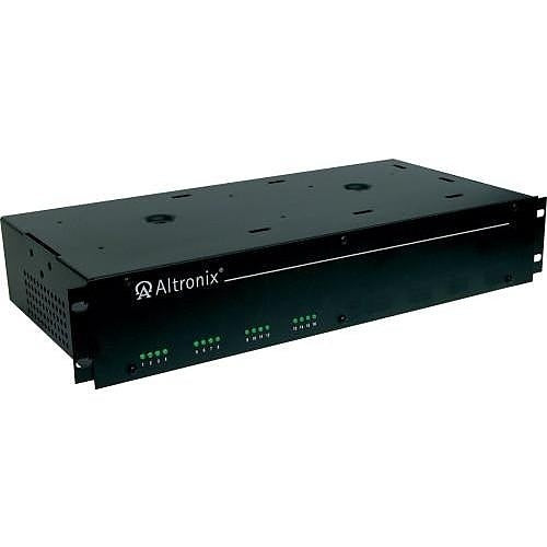 Altronix R615DC616CB220 CCTV Power Supply, 16-Output PTC Class 2, 6/15V DC at 6A, 220V AC, 2U