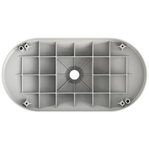 G.S.D DBASEX-P Pendant Plate for DBASEX, Weather Resistant, White