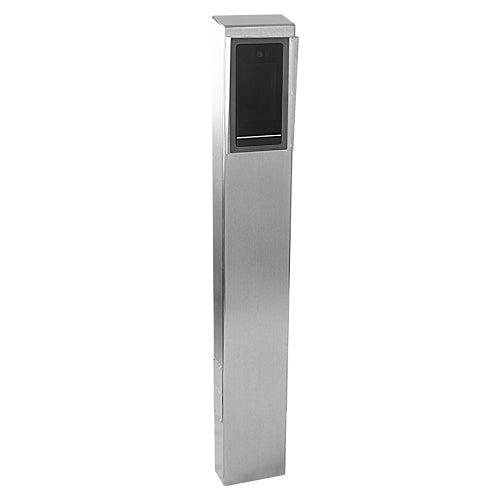 Pedestal Pro 84TOW-MYDO-02-304 Access Control Mounting Post, 54" Stainless Steel Tower, Flush Mount Design