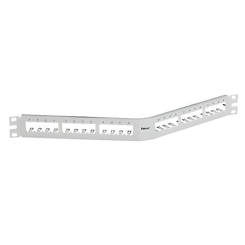 Panduit CPA24WH 24-Port Mini Communication Angled All Metal