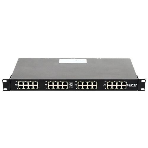 Altronix PACE16PRM Long-Range Ethernet 16-Port Receiver, 100Mbps per Port, Passes PoE/PoE+, Requires Compatible Transceiver, 1U