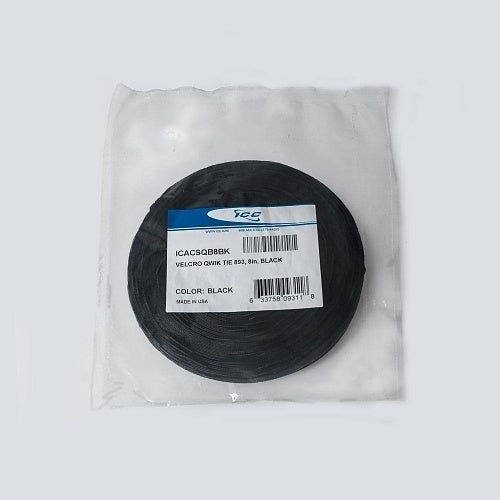 ICC ICACSQB8BK Velcro Qwik-Tie Roll
