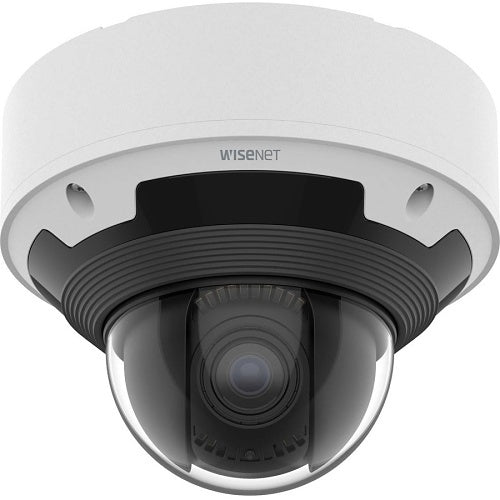 Hanwha XNV-8083RZ Dome IP Camera, 6MP Outdoor Vandal Dome with AI and PTZ Capabilities