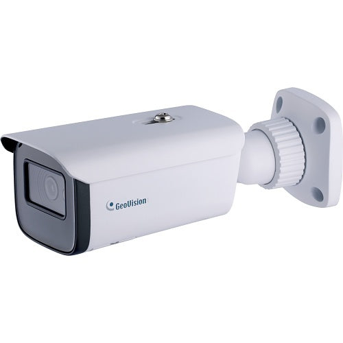 GeoVision 125-GBL4900-256G 4MP H.265 Super Low Lux WDR Pro IR Bullet IP Camera with Cloud AI Deep-Learning, 2.8mm Fixed Lens