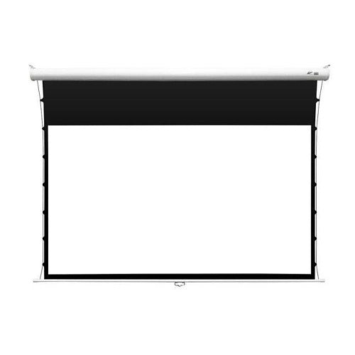 Elite Screens MT125XWH3-E12 Manual Tab-Tension 3 Series Pull-Down Projection Screen, 125\\", Matte White