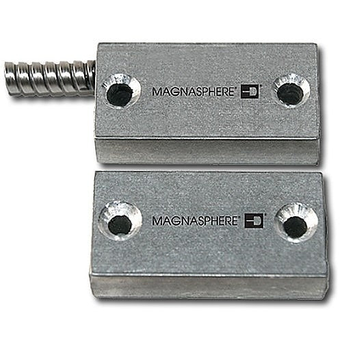 Magnasphere MSS-321S-C36-L3.5 MSS-300 Series Surface-Mount Contact with Armored Cable, 2-Open Loops, 1-Closed Loop