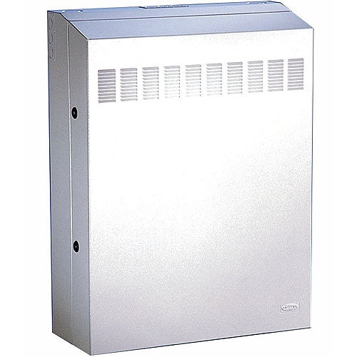 Hubbell RE2 REBOX Commercial Cabinet, 32.2\\" H x 24.2\\" W x 7\\" D, Light Gray, Pre-Configured Image of 40-RE2