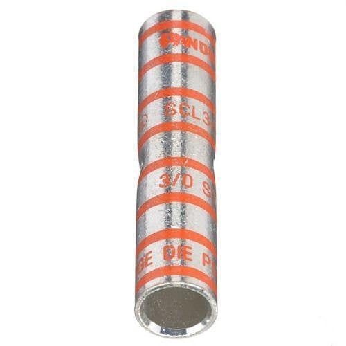 Panduit SCL3/0-X Copper Compression Butt Splice, Long Bar