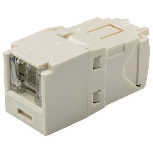 Panduit CJH688TGIW CAT6 Spring Shuttered Keystone Jack, TG Style, In-Wall Installation