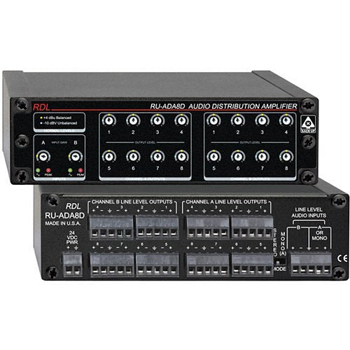 RDL RU-ADA8D Audio Distribution Amplifier
