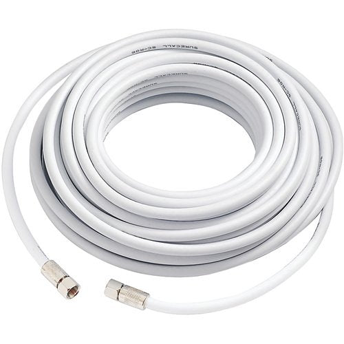 Surecall 50ft Rg-6 Coax Cbl Wht Image of GS-RG650
