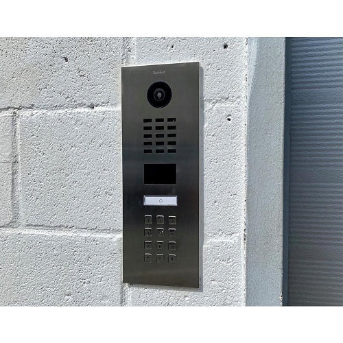 DoorBird D2101KV IP Video Door Intercom, Keypad, Stainless Steel V4A