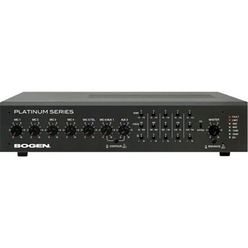 Bogen PS600 Platinum Series 600W, 8-Ohm/70V, 1-Channel, Class-D Amplifier