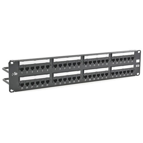 Hubbell HP5E48 48-Port CAT5e Network Patch Panel