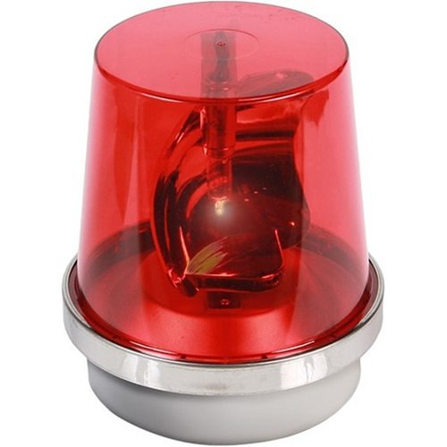Edwards Signaling Rotating Beacon Red 12 VDC, 1.8 A Image of ED-53RE1