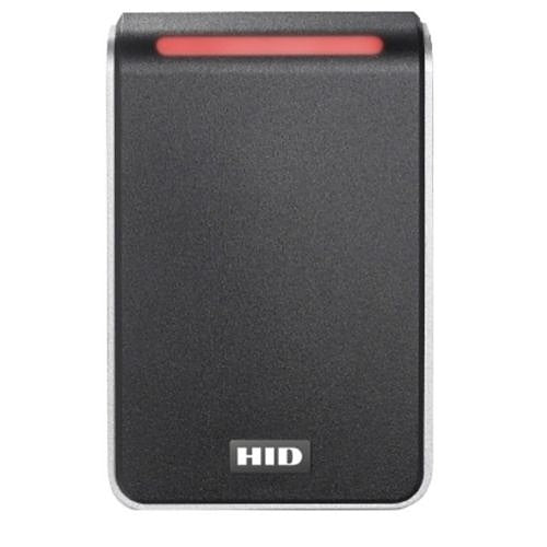 HID 40NKS-T1-00BD9X  SIGNO 40 Contactless Smartcard Reader, Pigtail Connection, Black with Silver