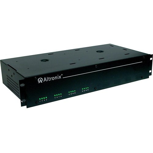 Altronix R2416600UL CCTV Power Supply, 16 Fused Outputs, 2U Image of AX-R24166UL