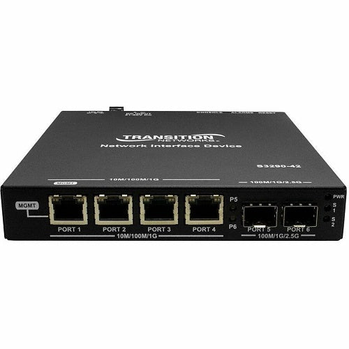 Lantronix S3290-42-OZ NID 4XTP 2XSFP, Orange