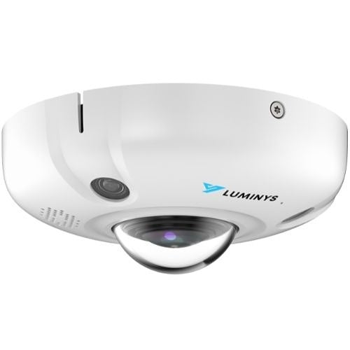 Luminys N9F-8RA1 8MP Fisheye 360° IP Camera, 33\' IR Distance, 1.85mm Lens