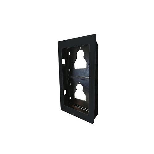 Comelit UT9162B Flush-Mounted Frame for 2 Ultra Modules, Black