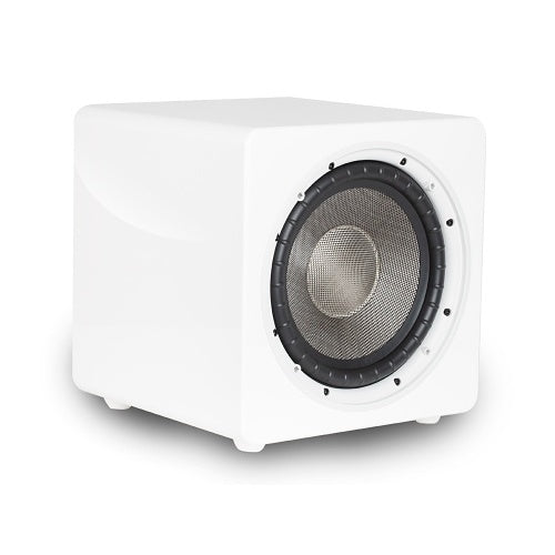 Episode ES-SUB-EVO10-450-WHT Evolution Series 10" Sealed Subwoofer, 480W Amplifier, Gloss White