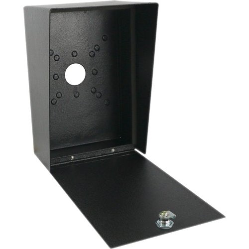 Pedestal Pro PORTRA-CS-8X12-E 8\\" 12\\" Portrait Steel Housing, Black Power Coated