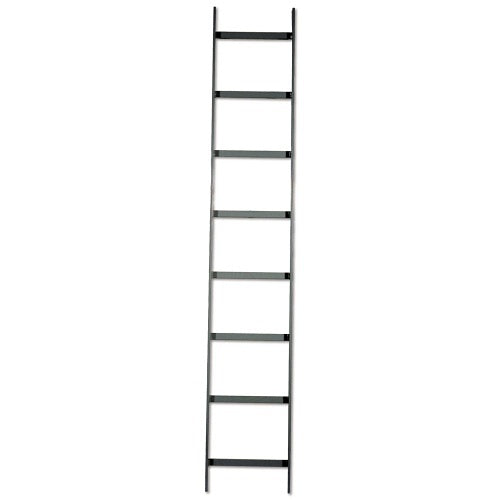 Hubbell HLS1018G NEXTFRAME Ladder Rack, Straight Section, 10\'x18\\", Gray