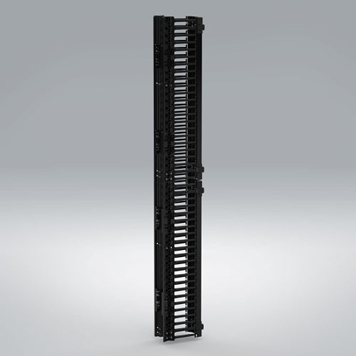 Siemon VCM1A-06S-1-45 Value Vertical Cable Manager, 6\\", 45U, Single-Sided