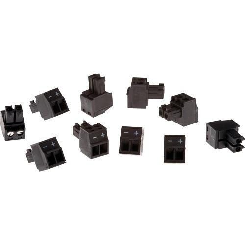 AXIS 5800-901 2-Pin Male Connector for Limited and Full IO Port, 3.81 Straight, 10-Piece