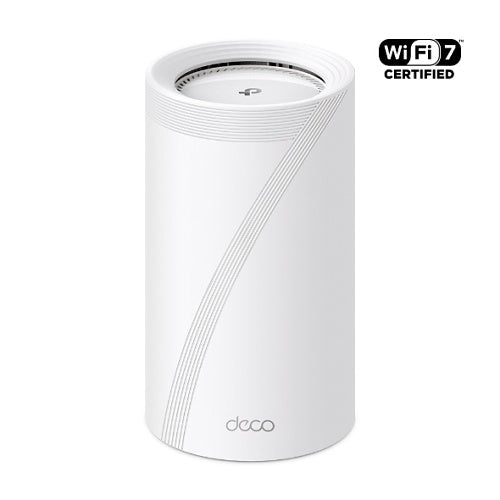 TP-Link DECO BE85 BE22000 Tri-Band Whole Home Mesh Wi-Fi 7 System, 1-Pack