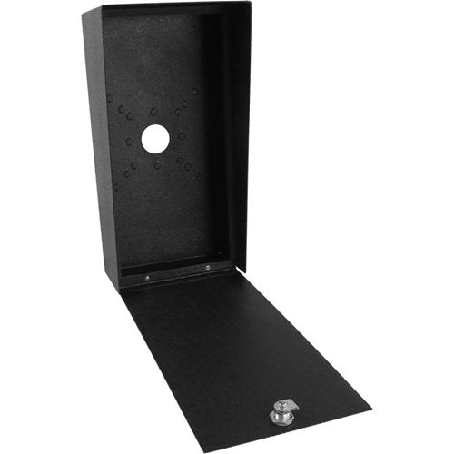 Pedestal Pro PORTRA-CS-8X16-E 8\\" 16\\" Portrait Steel Housing, Black Power Coated
