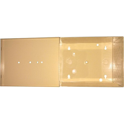 Mier BW-112C Outdoor Speaker/Siren Enclosure, 8.5"x6.625"x5.5", Camel
