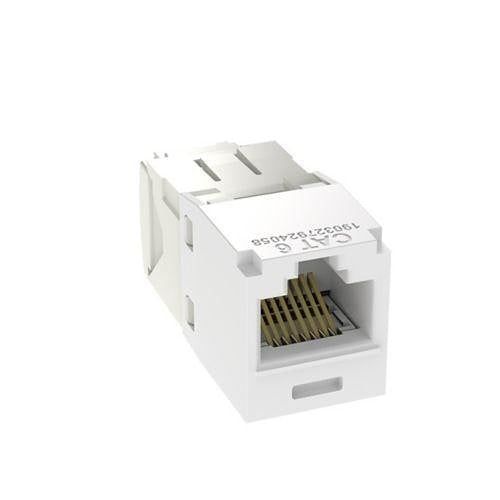 Panduit CJ688TGWH-C Keystone Jack, Mini-Com Module CAT6 UTP with 8 Position Wiring