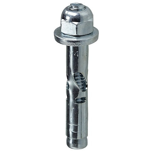 Dottie SA14214 1/4x2-1/4insleeve Anchors(Acorn Nut)zinc Plate 100p