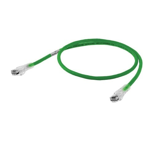 Hubbell HC6GN80 NEXTSPEED CAT6 Cable, Slim, 80\', Green