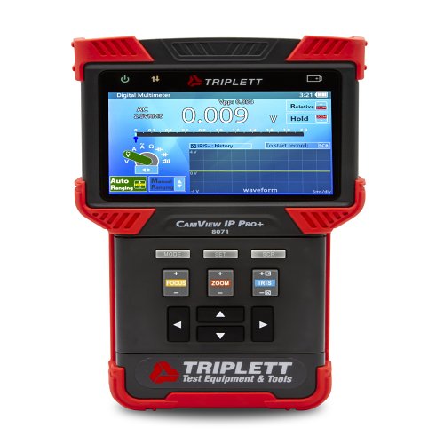 Triplett 8071 Camview IP Pro+ IP and Analog CCTV Tester Meter