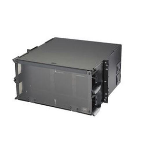 Hubbell FCR4U15SPT FCR Series Fiber Optic Rack Mount Enclosure, 4U, 15 FSP, HD-LC, Unloaded