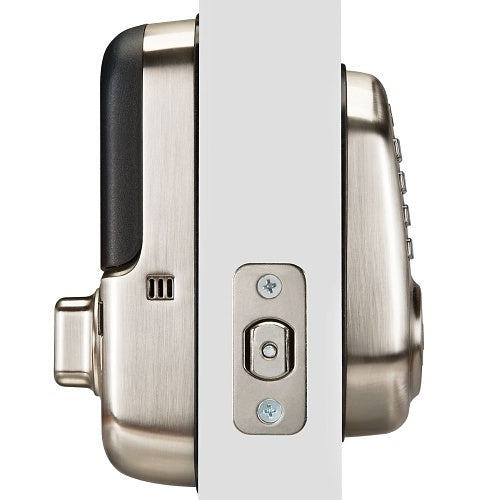 Yale YRD216-ZW2-619 Assure Lock Smart Keypad Deadbolt with Z-Wave Plus, Satin Nickel