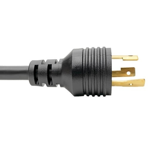 Eaton Tripp Lite P046-06N-T Power Cord Adapter, NEMA L5-20P to NEMA 5-15R, Heavy-Duty, 20A, 125V, 12AWG, 6\\" (15.24cm), Black