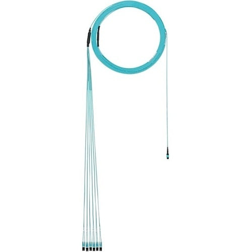 Panduit F9TYP5EL2SAF030 12-Fiber Trunk Cable Assembly, OS2, OFNP, MPO F to LC Duplex, Standard Polarity