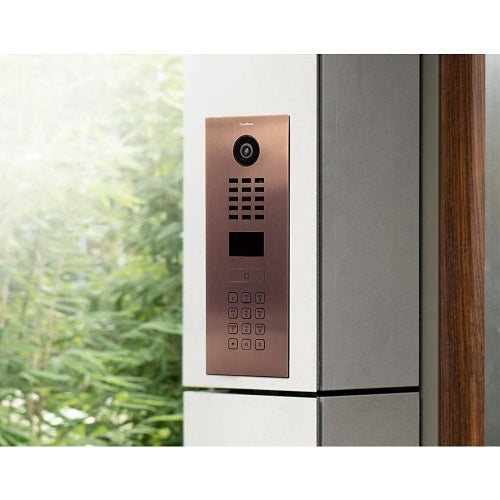 DoorBird D2101KV IP Video Intercom, Keypad, Bronze PVD