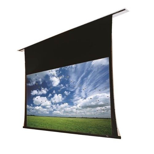 Draper 140039TD Access V Electric Projection Screen, 110V, TecVision XH700X Premium Contrast Grey, 137\\"