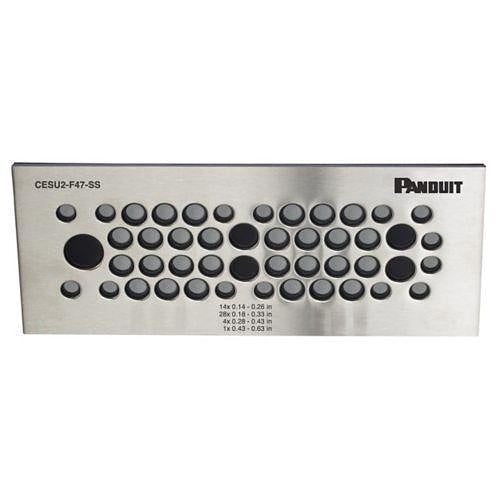 Panduit CESU2-F47-SS Cable Entry System Un-Terminated