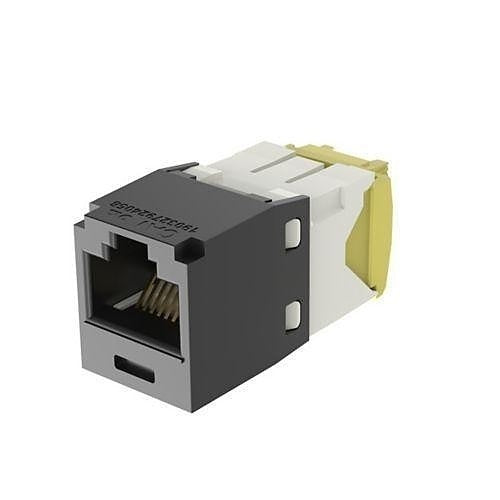 Panduit CJT5E88TGBL Keystone Jack, Mini-Communication Module, Cat5e, 28/30AWG, UTP