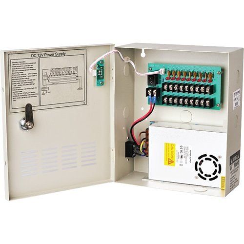 AVYCON AVA-PSW-12VDH30A-18 30AMP 18-Channel Power Supply